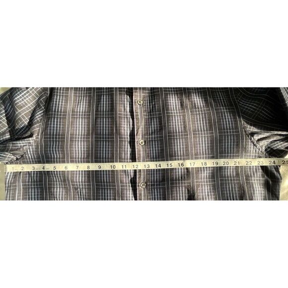 Michael Kors Button Down Long Sleeve Men's‎ Shirt - Size XL - Picture 6 of 7